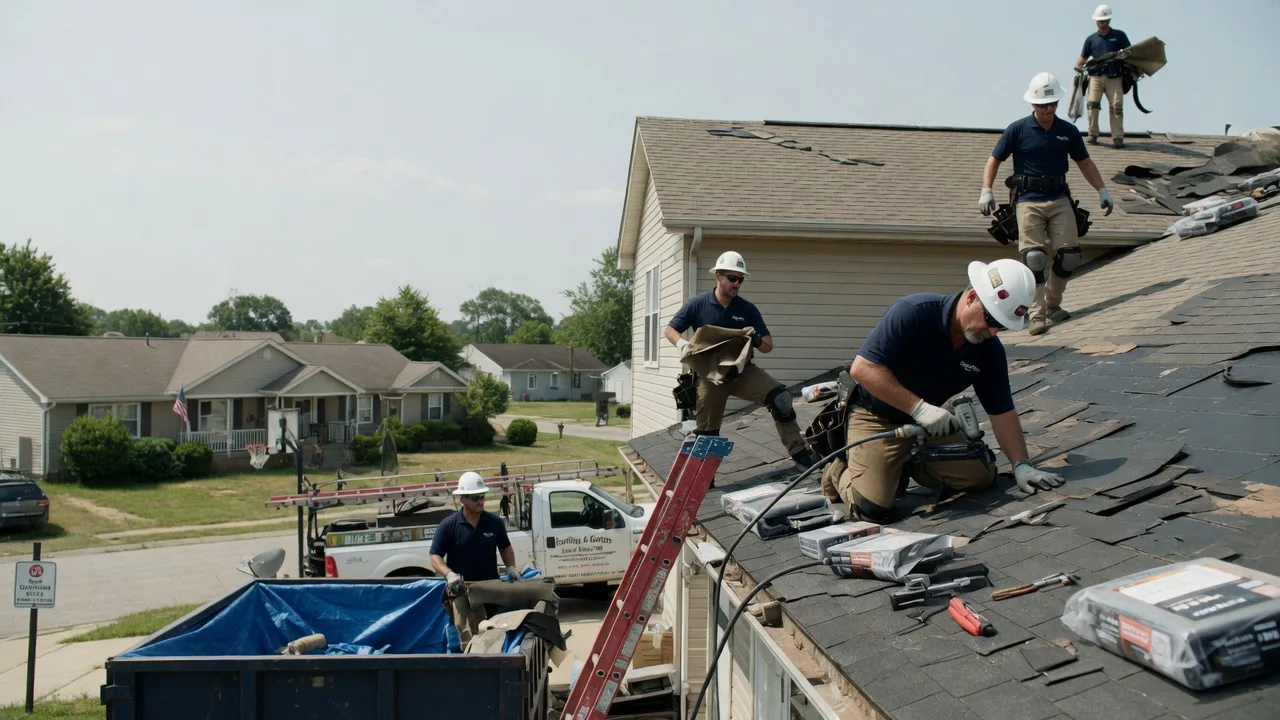 Roof Replacement in Edwardsville, KS near me